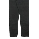 LEVI'S 502 BIG E Mens Jeans Black Slim Slim Denim Medium W30 L32 Zip Cotton
