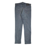 LEVI'S 511 BIG E Mens Slim Blue Denim Medium W34 L32 Slim Fit Signature Jeans