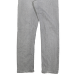 LEVI'S 514 Classic Mens Jeans Grey Regular Straight Denim Light W32 L29 Zip