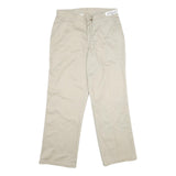 RED KAP Womens Cotton Beige Regular Fit Straight Leg Trousers W30 L30 Workwear