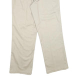 RED KAP Womens Cotton Beige Regular Fit Straight Leg Trousers W30 L30 Workwear