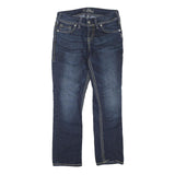 SILVER Womens Jeans Blue Regular Straight Denim Medium W28 L24 Stylish Contrast