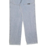 Mens Blue Relaxed Straight Denim Light W30 L30 Casual Workwear Jeans