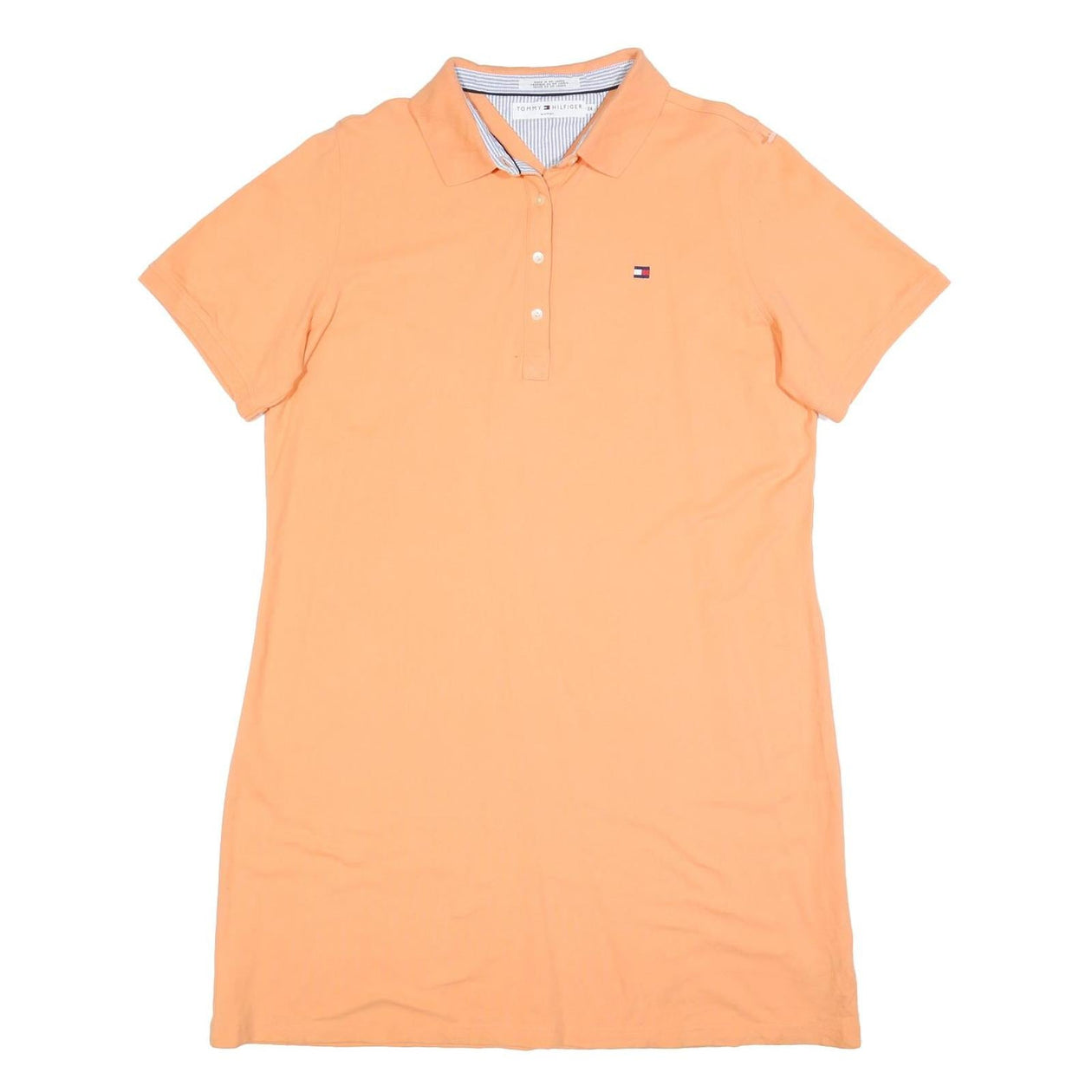 tommy hilfiger orange dress Tommy Hilfiger MIDI MIX - Day dress - brilliant orange/orange