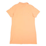 TOMMY HILFIGER Womens Orange Polo Cotton Dress Short Sleeve 2XL Casual Summer