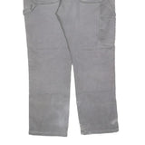 DICKIES Mens Regular Fit Grey Cotton Blend Denim Jeans W40 L30 Workwear Zip