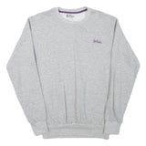 LEE COOPER Mens Grey Crew Neck L Sweatshirt Cotton Blend Casual Pullover