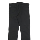LEVI'S 504 Mens Jeans Black Regular Straight Denim W32 L32 Classic Style