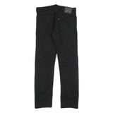 LEVI'S 504 Mens Jeans Black Regular Straight Denim W32 L32 Classic Style