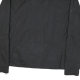 HARRINGTON Mens Black Slim Jacket XL Polyester Blend Plain Zip Casual Outerwear