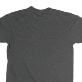 ADIDAS Mens Grey Plain T-Shirt M Short Sleeve Crew Neck Casual Sportswear
