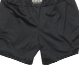 ADIDAS Mens Black Basketball Casual Shorts L W32 Polyester Blend Drawstring