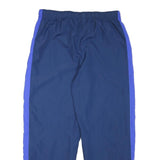 STARTER Mens Joggers Blue & Purple L W36 L31 Relaxed Tapered Polyester Blend
