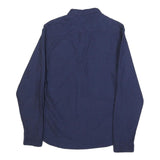 LEE Mens Blue Button-Down Cotton Shirt M Classic Long Sleeve Pocket