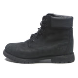 TIMBERLAND Womens Lace-Up Boots Black Leather UK 6 Durable Outdoor