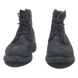 TIMBERLAND Womens Lace-Up Boots Black Leather UK 6 Durable Outdoor