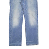 LEVI'S 501 Mens Jeans Blue Regular Straight Denim Light W32 L30 Classic Button