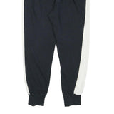 PUMA Womens Joggers Black & White Regular Slim UK 14 W34 L27 Cotton Blend