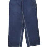 VIBE JEANS Womens Jeans Blue Regular Straight Denim W28 L32 Casual Wear