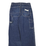VIBE JEANS Womens Jeans Blue Regular Straight Denim W28 L32 Casual Wear