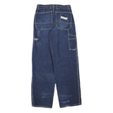 VIBE JEANS Womens Jeans Blue Regular Straight Denim W28 L32 Casual Wear