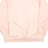 TUDOR COURT Womens Peach Pink Button Jacket L Nylon Plain Lightweight Stylish