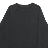 CARHARTT Womens Black Cotton Blend Crew Neck Sweatshirt M Relaxed Fit