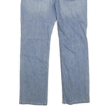 CARHARTT Mens Relaxed Fit Light Blue Denim Jeans W33 L30 Casual Cotton Blend Zip