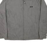 IXS Mens Grey Leisure Wear Jacket M Polyester Blend Zip Casual Style