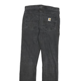 CARHARTT Mens Jeans Black Relaxed Straight Denim Medium W31 L34 Workwear