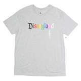 DISNEY Womens Grey Disneyland Resort Graphic T-Shirt M Short Sleeve Crew Neck