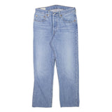 LEVI'S 501 Womens Jeans Blue Regular Straight Denim Light W28 L25 Classic Fit