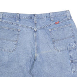 WRANGLER Mens Denim Blue Casual Shorts 2XL W40 Cotton Blend Comfortable Fit