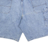 WRANGLER Mens Denim Blue Casual Shorts 2XL W40 Cotton Blend Comfortable Fit
