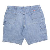 WRANGLER Mens Denim Blue Casual Shorts 2XL W40 Cotton Blend Comfortable Fit