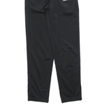 ADIDAS Mens Joggers Black S W26 L30 Regular Slim Comfort Polyester Sweatpants