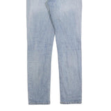 LEVI'S Mens Slim Blue Denim Light W34 L34 Jeans Zip Closure Comfort Style