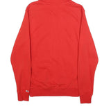 TOMMY JEANS Mens Red Hoodie S Tommy Jeans New York City Graphic Pullover
