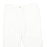 STYLE & CO Womens Shorts White Casual Cotton UK 10 W30 Summer Comfort