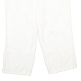 STYLE & CO Womens Shorts White Casual Cotton UK 10 W30 Summer Comfort