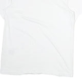 NIKE Mens White Colourful Logo Graphic T-Shirt L Short Sleeve Crew Neck