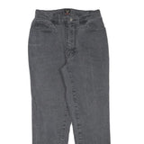 GIAN MARCO VENTURI Womens Jeans Grey Slim Slim W26 L26 Cotton Blend Zip