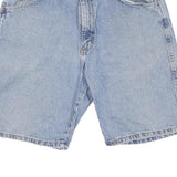 WRANGLER Mens Denim Blue Casual Shorts M W32 Cotton Blend Relaxed Fit