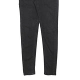 LEVI'S 710 Womens Slim Skinny Denim Black W27 L28 Cotton Blend Jeans Zip