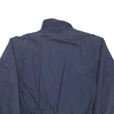 CHAPS Womens Navy Blue Jacket M Polyester Blend Plain Zip Casual Lightweight