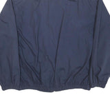 CHAPS Womens Navy Blue Jacket M Polyester Blend Plain Zip Casual Lightweight