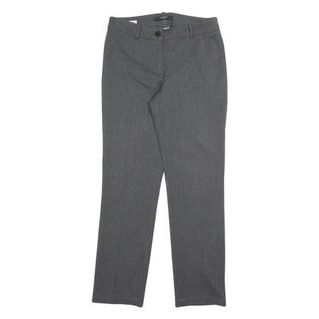 WEEKEND MAX MARA Womens Polyester Blend Grey Slim Straight Trousers W28 L30