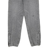 LEVI'S Big E Womens Regular Jeans Denim Stone Wash W32 L32 Zip Elasticated Hem