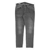 LEVI'S 501S Big E Mens Jeans Black Slim Straight Denim Medium W34 L32 Cotton