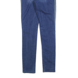 LEVI'S 711 Womens Slim Blue Denim Medium Wash W28 L31 Slim Fit Zip Fly Jeans